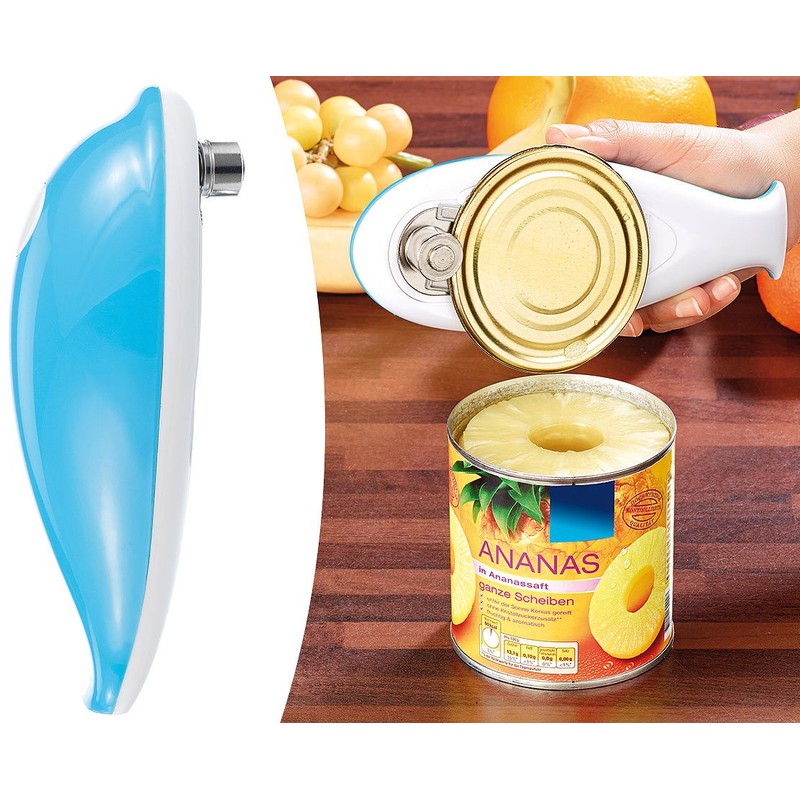 Rosenstein & Söhne Jar Opener: Electric safety can opener for