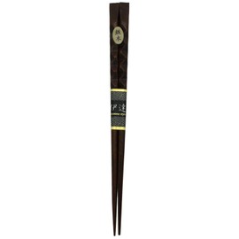 Ishida Wakasa Lacquer Chopsticks Made in Japan Thick Iron Wooden Daiseki 23.5cm