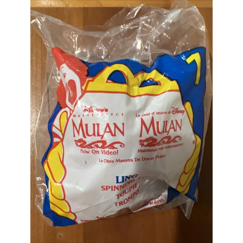 McDonald's MCDONALDS - 1999 MULAN HAPPY MEAL COMPLETE SET OF