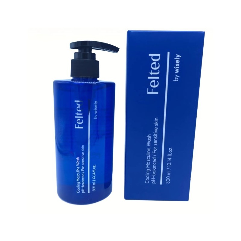Felted slightly acidic cooling men's cleanser, groin odor removal, 300ml