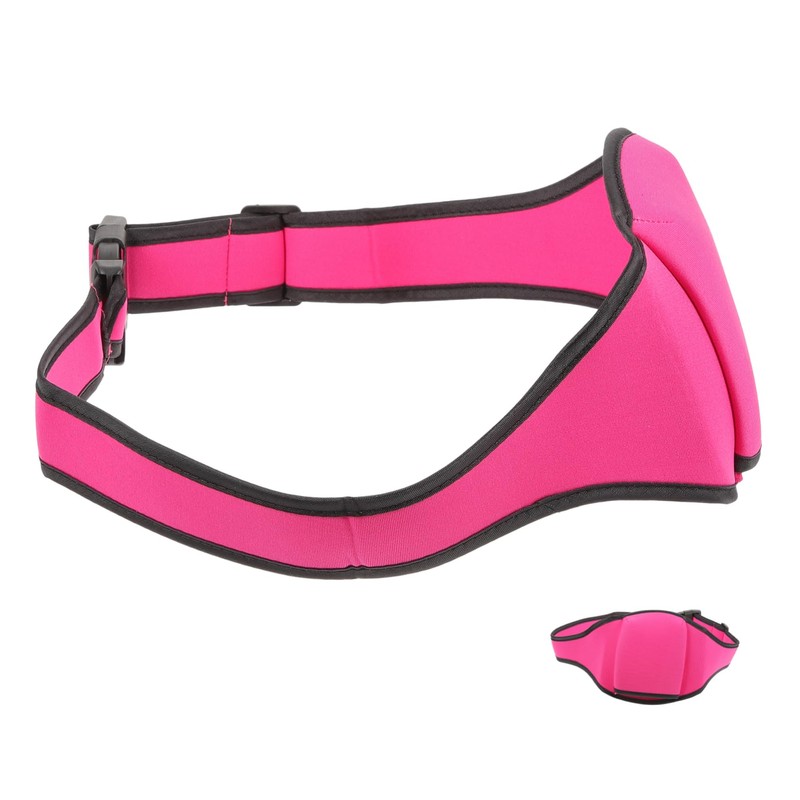 Kisangel 3pcs Mic Belt Adjustable Waist Pouch for Fitness Neoprene