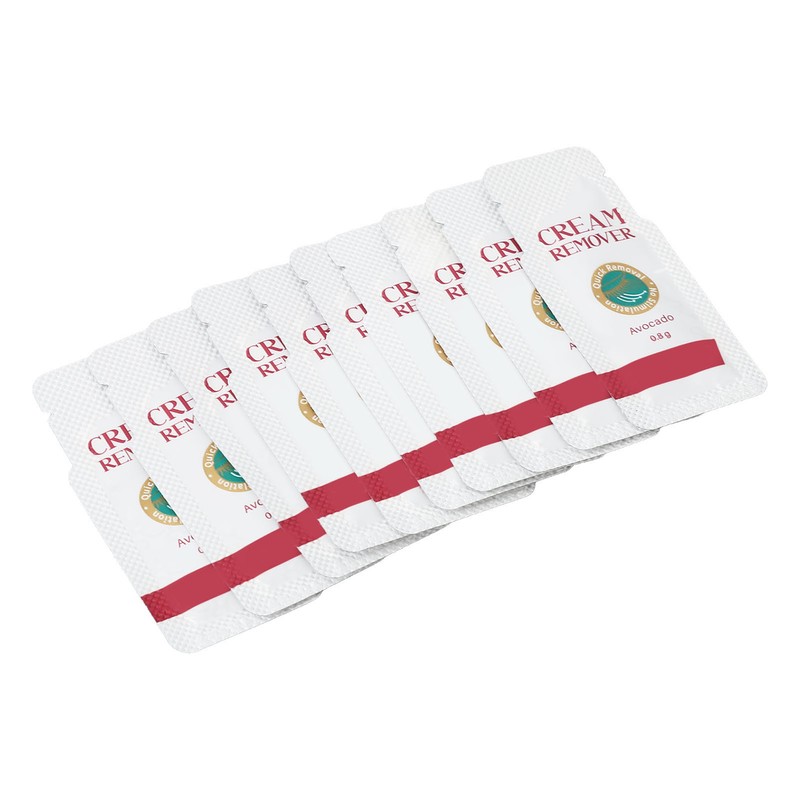 10 Pack Eyelash Extension Remover Cream Low Irritation Fast Dissolving