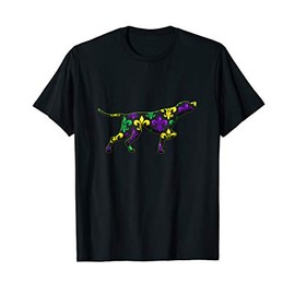 German Shorthaired Pointer Mardi Gras T-Shirt