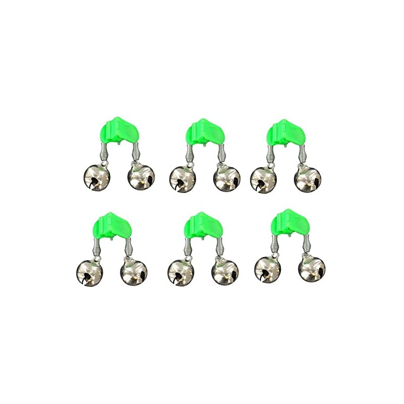 Set: 6 eel bite alarms catfish alarm with glow light