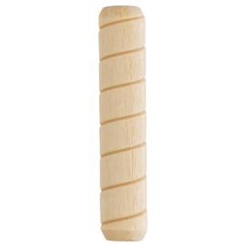 Spiral Grooved Hardwood Dowel Pins | 1/2" X 2-1/2" | Pack of 50 Approx. | Wooden Furniture Dowel Pins for Strong Connection | Furniture Making, Refurbishing or Crafts | UA-825-W
