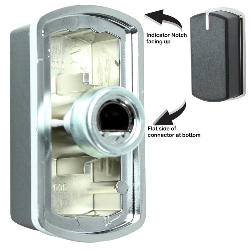 Genuine Belling BI70GS FSDF60DO Oven Cooker Hob Control Switch Knobs