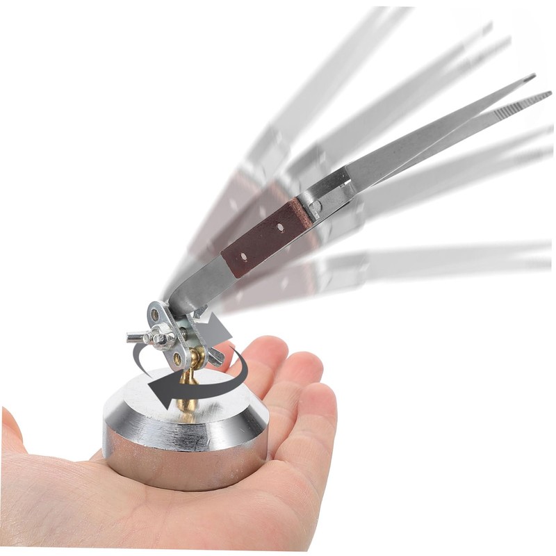 SHINEOFI Third Hand Soldering Tool Non-Slip Base Adjustable Arms and