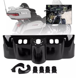 Unbranded Vivid Black Inner Fairing Switch Cap Kit For Harley Street Electra Glide 96-13