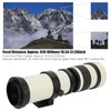 White 420800mm Aperture F 8.316 Full Manual Focusing Telescope Zoom