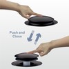 Matte Black Tub Drain Stopper, Hidrop Pop Up Universal Tub