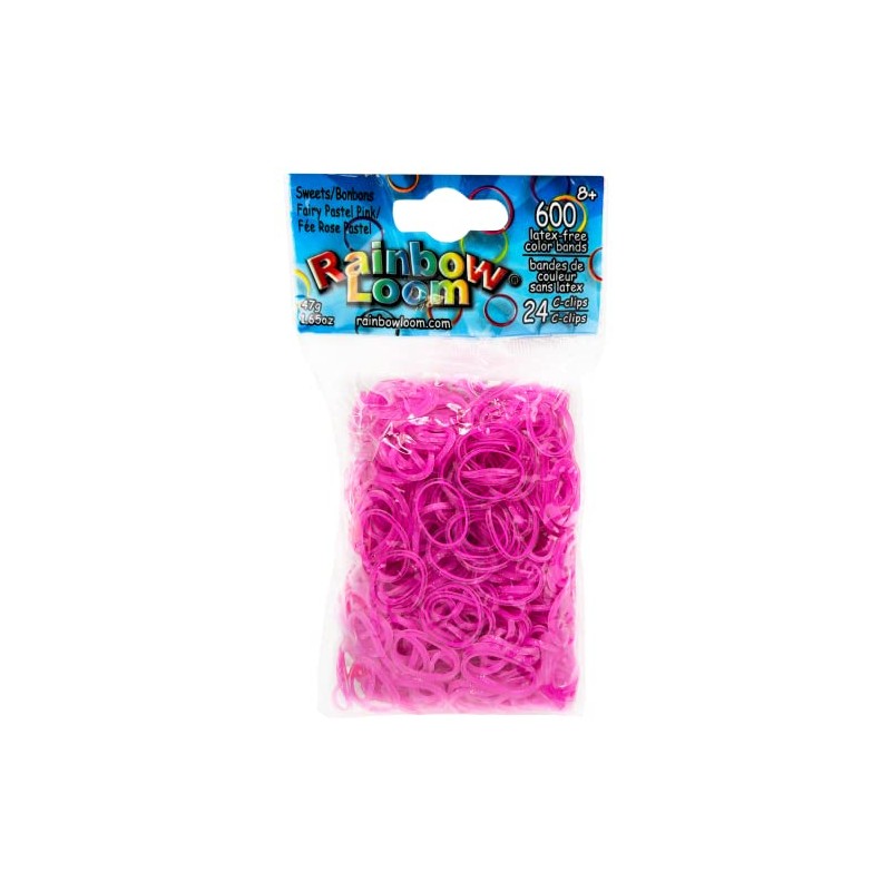 Rainbow Loom Sweets: Fairy Pastel Pink