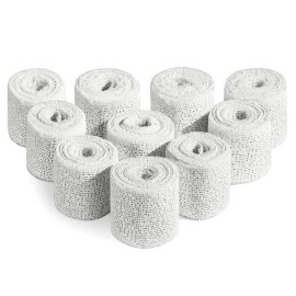 Navaris Plaster Cloth Rolls (S, Pack of 10) - Gauze Bandages for Body Casts, Plaster