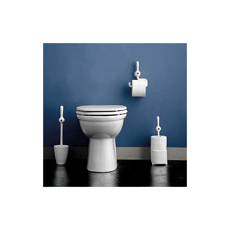 Koziol TOQ Paper Towel Stand, Solid Black