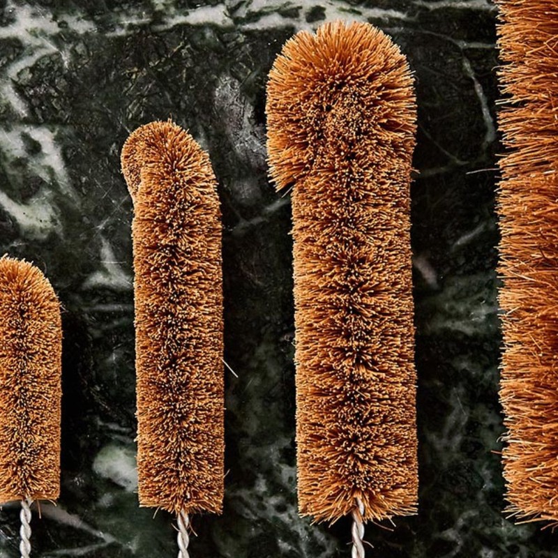 EcoMax Coconut Fibre Bottle Brush, Medium