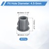 sourcing map 38Pcs 5mm(3/16") Nylon Hole Plugs, Flush Type Panel