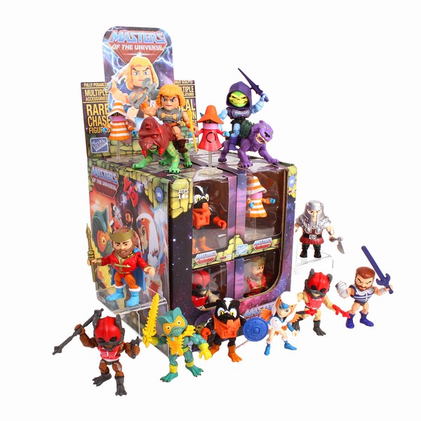 The Loyal Subjects Masters of The Universe Wave 2 Action Vinyls Window Box Assortment (12 Figures)