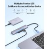 LENTION Hub USB C con HDMI 4K, PD 100W, USB-A