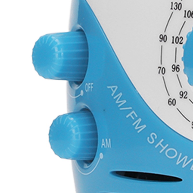 AM FM Portable Radio Portable Hook Type Waterproof Broadcast Music