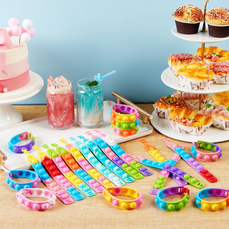 JOYIN Pop Fidget Toys pops Bulk 25 Pack Party Favors