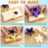 Sandwich Cutter for Kids, 12Pcs Sandwich Cutter & Sealer Set,