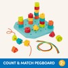 Battat Plug-in Game and Threading Game - Motor Skills Toy,