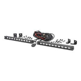 Rough Country 10" Black Series Slimline CREE LED Light Bars | Pair - 70410ABL