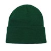 MASADA Women's and Men's Beanie Winter Hat, fir green