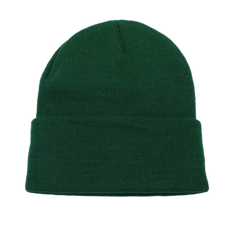 MASADA Women's and Men's Beanie Winter Hat, fir green