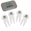 Azeeda 'Basketball Hoops Design' Golf Divot Tool/Repair Fork Gift Set