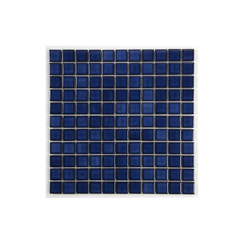 Mosaic Tiles Ceramic 25 x 25 x 4 mm Blue