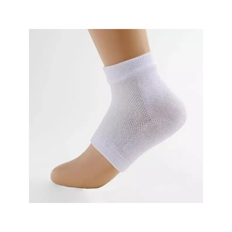 뒤꿈치 뒤꿈치케어 젤 발패드 2세트(화이트) 갈라짐 보습양말 뒷꿈치 Heel Care