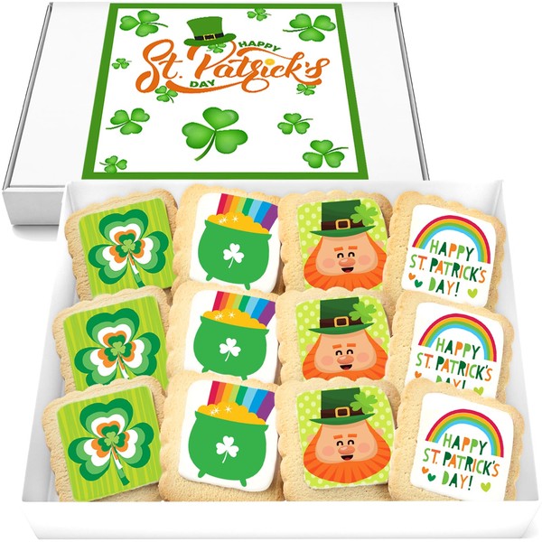 St Patrick Day Cookies 12 Pack Saint Patricks Decorated |