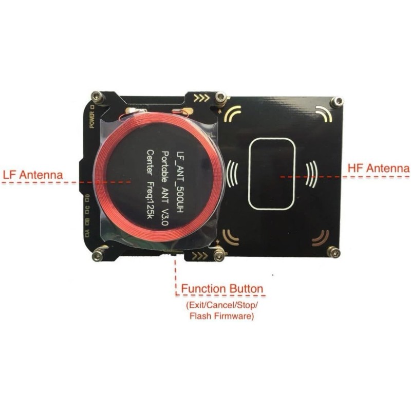 Proxmark3 Easy V3.0 DEV Kit, RDV4 Memory ID M1 IC