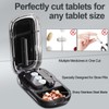 Zikenis Tablet Divider, Multiple Pill Cutter, for Small and Large