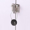 3 PCS 3-Digit Combination Lock Gym Locker Lock Waterproof Outdoor