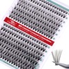 FADVAN False Eyelash Clusters 280pcs 20D+30D Blend 9-16mm Volume DIY