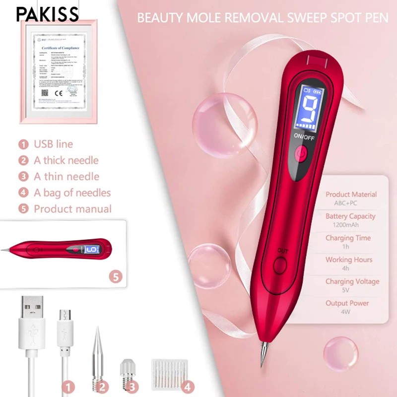 PAKISS FY-104 Advanced Beauty Pen Technology - Safe, Effective &