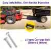 HOWBOW Zero Turn Lawn Mower Trailer Hitch Kit For John