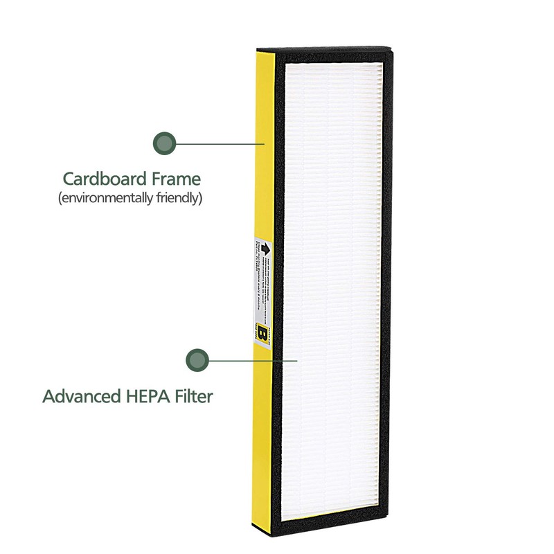 4 Pack HEPA only, FLT4825 True HEPA Filter B Replacement,