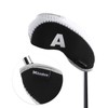 Andux Number Print Golf Club Iron Cover Headcover with Clear