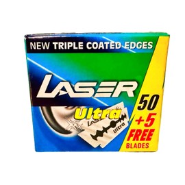 Laser Ultra Razor Blades Pack of 50