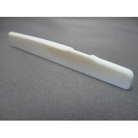 YAMAHA純正品と同サイズの牛骨サドル(非純正) 厚み3.0x幅75×高さ9.7ミリ 漂白タイプ