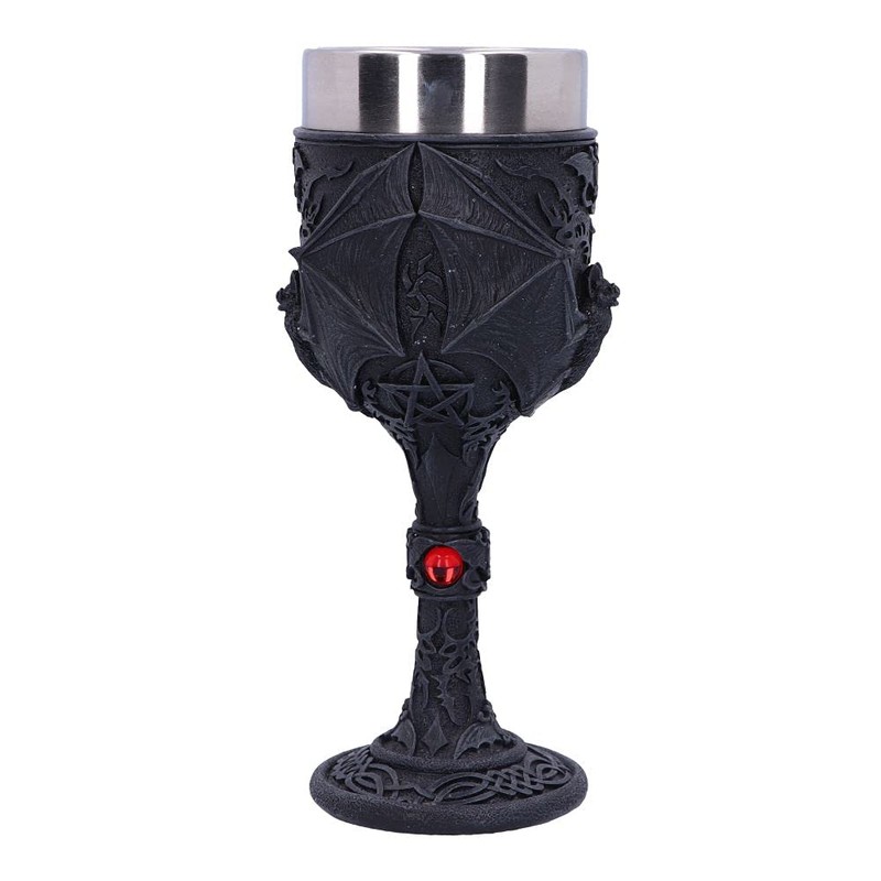Nemesis Now Dark Fang Goblet 18.5cm Black