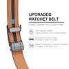 SENDEFN Men's Leather Belt, Belt Ratchet Automatic Buckle for Men's