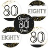 80th Birthday Sticker Labels by Adore By Nat - Eighty