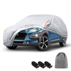 GIANT PANDA Custom Fit for Hyundai Kona Car Cover,Waterproof SUV Cover with Soft Lining for Hyundai Kona 2017-2025,Sun UV Protection