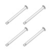 sourcing map Single Hole Clevis Pins - 4mm X 40mm