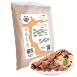 ALDKitchen Bubble Waffle Mix | Soy free | Nut free | Dough Mix for Egg Waffles (Chocolate, 5Lb)