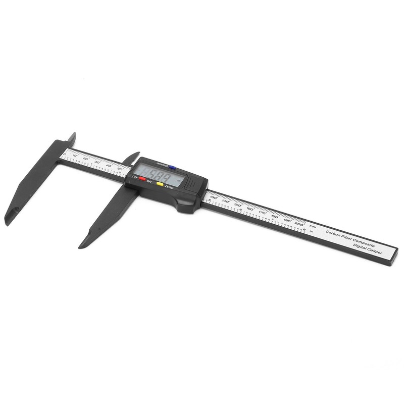 200mm Carbon Electric Digital Caliper Ruler with Large LCD Screen
