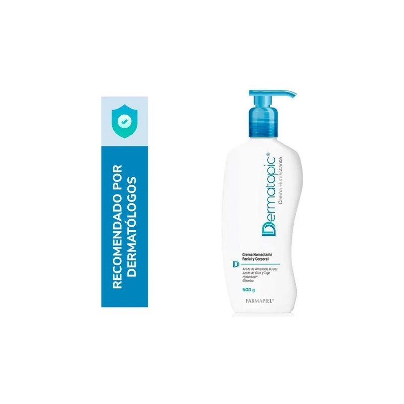 Crema Humectante De Uso Facial Y Corporal Dermatopic 500 G
